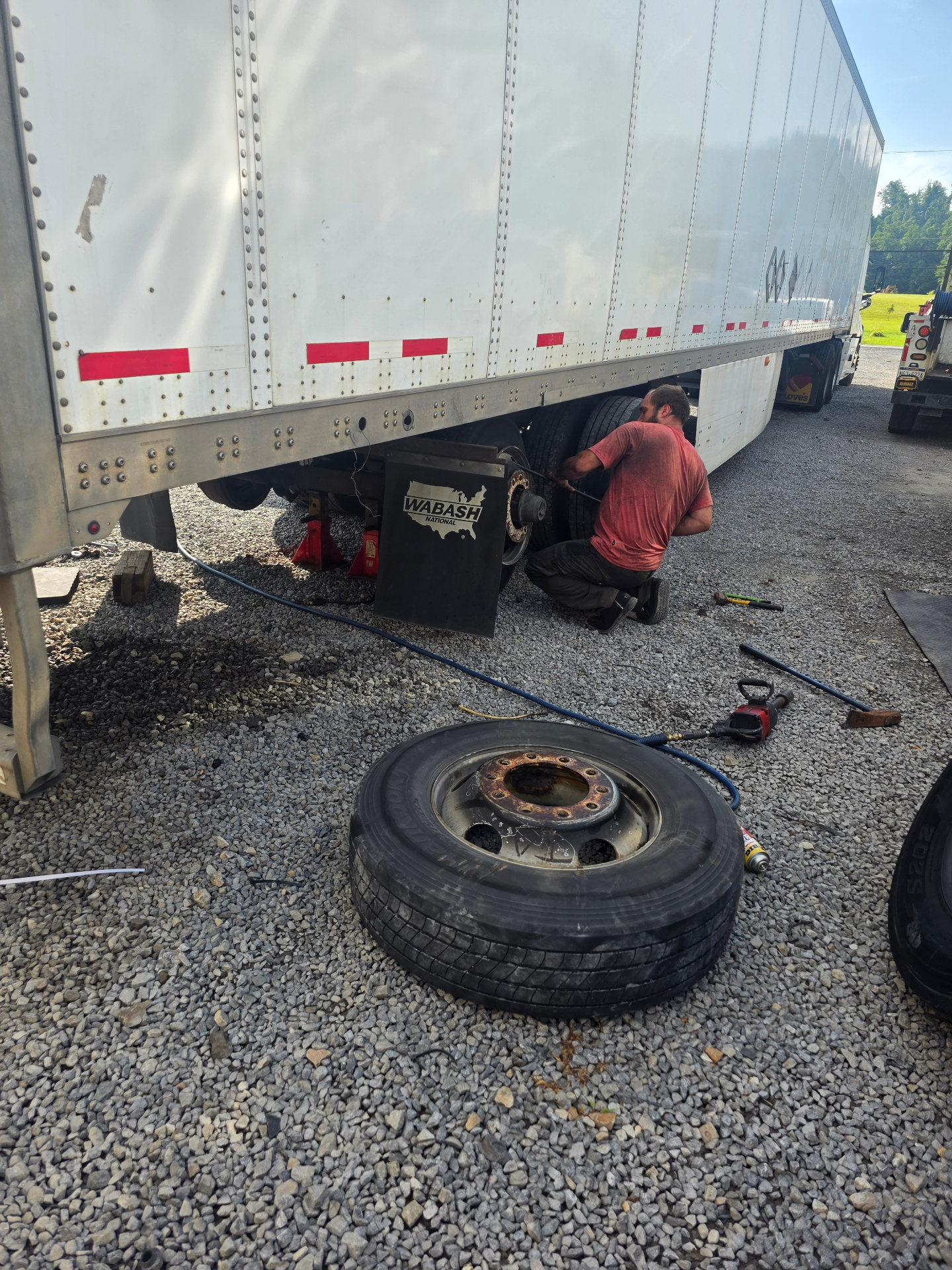 Semi Trailer Repair project 2